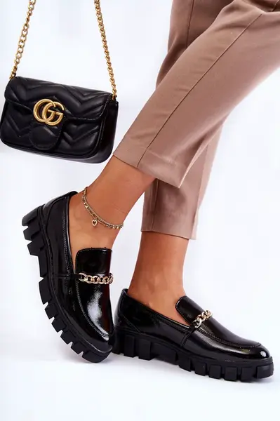 Dámské mokasíny Kesi s řetízkem