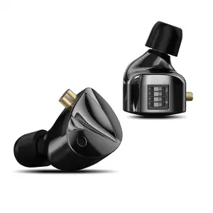KZ D-Fi Switch dynamické HiFi slúchadlá do uší, čierne