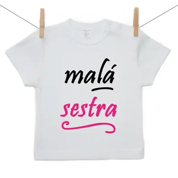 Boodyy Tričko s krátkym rukávom Malá sestra 128 (7-8 rokov)