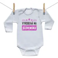 Boodyy Body s dlhým rukávom Vyrobená na Slovensku 92 (18-24 mesiacov)