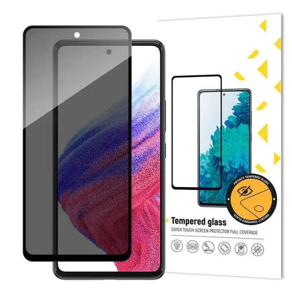 MG Full Glue Privacy ochranné sklo na Samsung Galaxy A53 5G, čierne