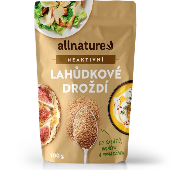 Allnature Lahôdkove Droždie Neaktívne 100g