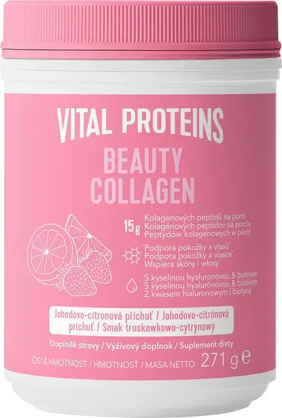 Vital Proteins Beauty Collagen jahoda-citrón