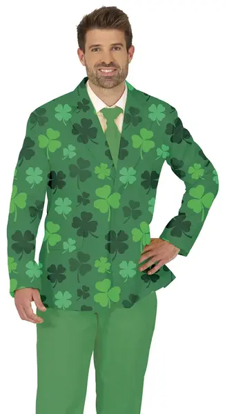 Pánske sako Sv.Patrik štvorlístky M 48-50