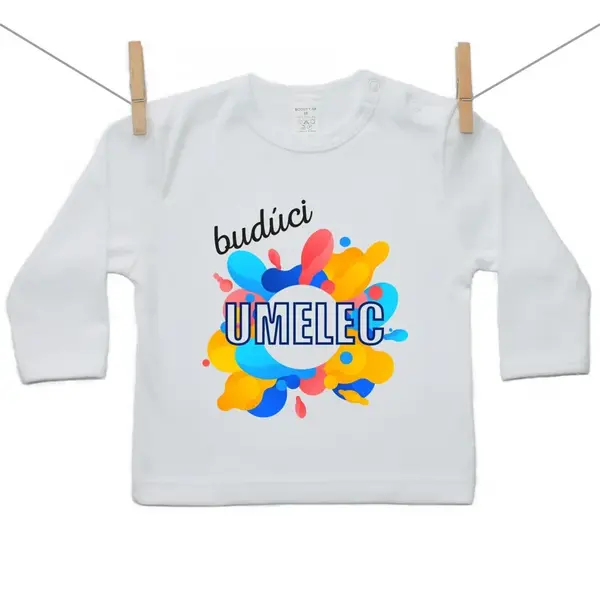 Boodyy Tričko s dlhým rukávom Budúci umelec 140 (9-10 rokov)