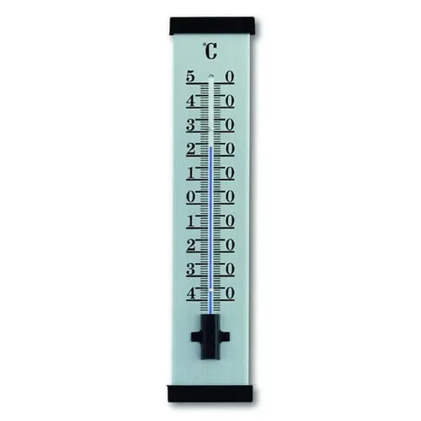 12.2006 TFA Analógový vnútorný/vonkajší teplomer z hliníka