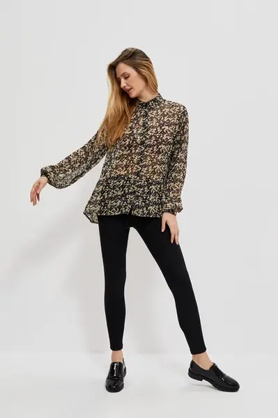 Shirt with delicate print