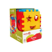 Didaktická edukačná vkladačka Vitamina G kocka-Vitamina G