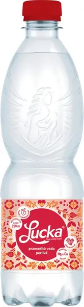 LUCKA - pramenitá voda PERLIVÁ 0,5l