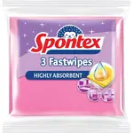 Spontex Fast Wipes utěrka 3ks