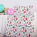 Obliečky detské bavlnené Plameniaky EMI Detský set 90x130 + 45x65