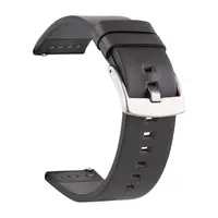 BStrap Fine Leather remienok na Samsung Galaxy Watch Active 2 40/44mm, black