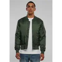 Basic Bomber Jacket olivová