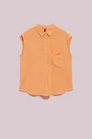 DÁMSKÁ KOŠILE L-KO-4053 PEACH