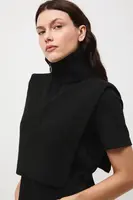 Nákrčník s golfem Medicine dámský, černá barva