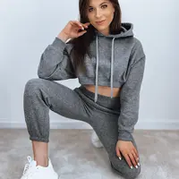 Teplákový souprav dámský SERINE tmavě šedý Dstreet