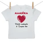 Boodyy Tričko s krátkym rukávom Všetko najlepšie Mamička 68 (3-6 mesiacov)