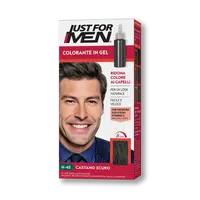 Šampón na zakrytie sivých vlasov farba tmavo hnedá Just for men H45 Dark Brown