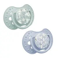 LOVI Cumlík silikónový dynamický 0-6m BLOSSOM 2 ks