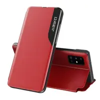 Elegantné knižkové puzdro View Case pre Samsung Galaxy S23 FE - Červená H27952