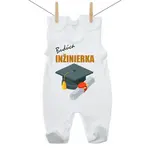 Boodyy Dupačky Budúca inžinierka 74 (6-9 mesiacov)