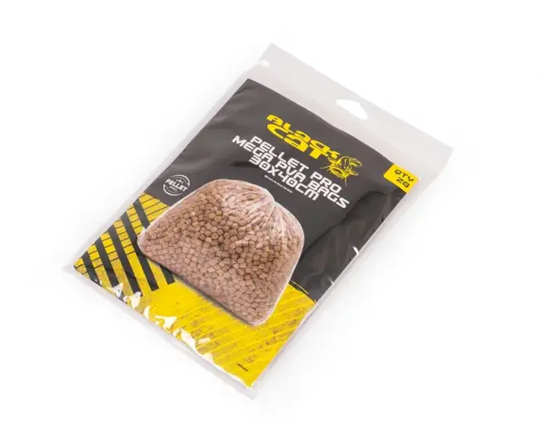 Black cat pva sáčky pellet pro mega pva bags 20pcs - 30x40 cm