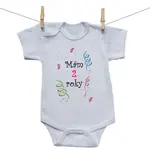 Boodyy Body s krátkym rukávom Mám 2 roky - Dievča 74 (6-9 mesiacov)