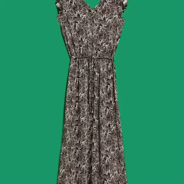 WOMEN'S DRESS L-SU-4036 D.OAK