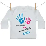 Boodyy Tričko s dlhým rukávom Som malá ale mám veľkého brata 104 (3-4 roky)