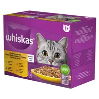 Whiskas výběr drůbeže v kapsičkách pro dospělé kočky 12 x 85 g
