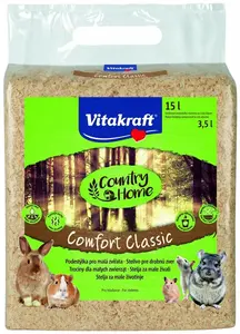 Vitakraft Comfort Classic dřevěné hobliny 15 L