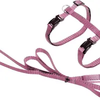 Flamingo Ziggi postroj a vodítko pro kočky - pink 22-36 cm