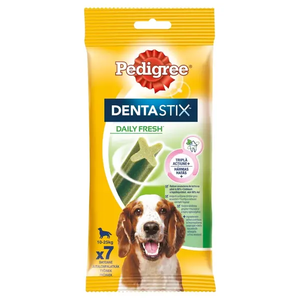 Pedigree DentaStix Daily Fresh M - 7 ks (180 g)