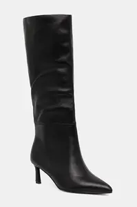 Steve Madden Kožené kozačky Steve Madden Lavan