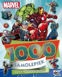 1000 samolepiek s aktivitami Marvel