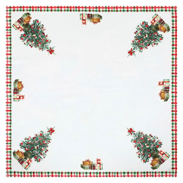 X-Mas UBRUS, bílá
