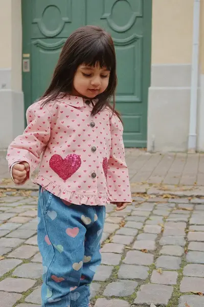 Dětská bavlněná bunda Konges Sløjd NOLA SEQUIN SHIRT JACKET GOTS