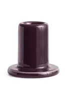 Dekorativní svícen HAY Tube 5,5 x 5,5 cm vínová barva