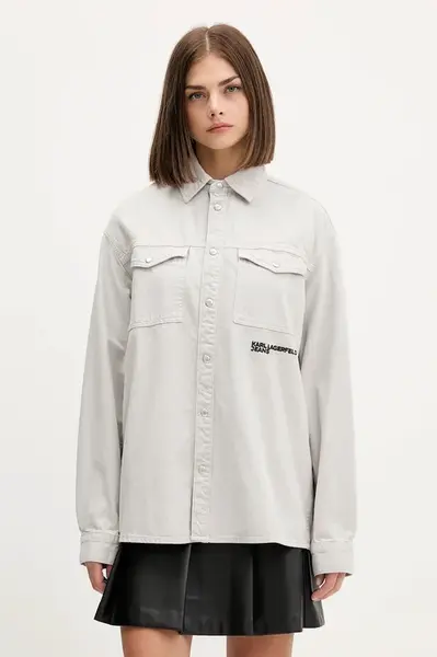 Džínová košile Karl Lagerfeld Jeans