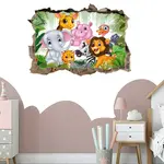 Samolepka na stenu/Tapeta Cute Animals H16690