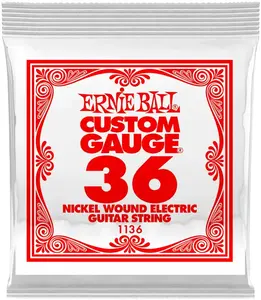 Ernie Ball 1136 Nickel Wound Single .036
