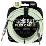 Ernie Ball Flex Instrument Cable Straight/Straight 20ft - Glow in Dark