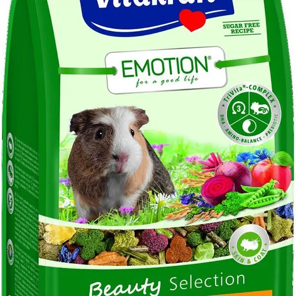 Vitakraft Emotion Beauty pre morčatá 600 g