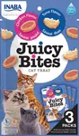 INABA Cat Juicy Bites - s tuniakom a kuracím mäsom 3 x 11,3 g