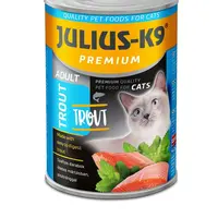 Julius-K9 Adult - Trout konzerva pro kočky 24 x 415 g