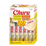 Inaba Cat Ciao Churu krémový a kuřecí výběr kočičích dobrot 20 x 14 g