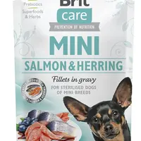 Brit Care Mini Fillets in Gravy - Salmon & Herring 6 x 85 g