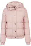 Women's pink hooded jacket