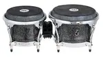 Meinl Artist Series Bongo Diego Galé, REMO® Black Calfskin Skyndeep He