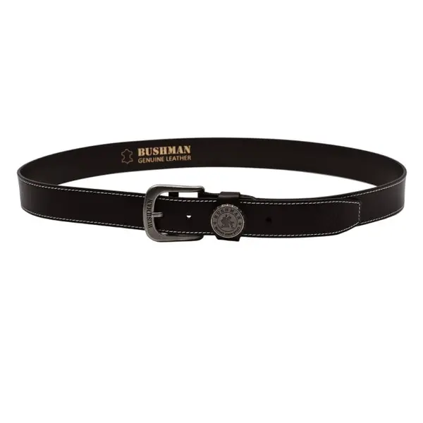 Bushman Kožený opasek Bottle Belt III, hnědý 110